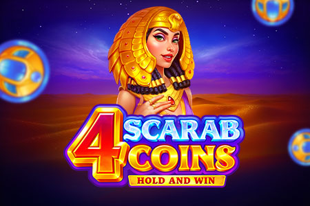 Scarab Coins Hold and Win